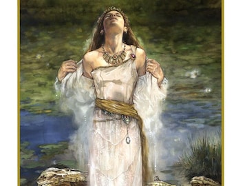 OPHELIA signed archival print- Inspirational, Unique gift!