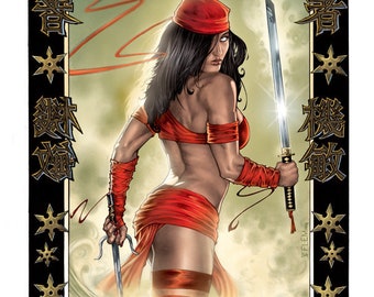 ELEKTRA Signed Print