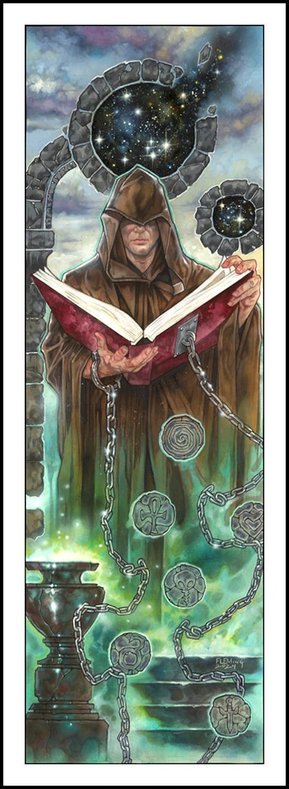 DESTINY of the Endless From Sandman-signed Giclee on Photo Luster