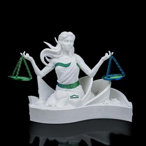 My Valentine is a Libra - Zodiac Love Gift | Seasonal Decor, Astrology, Libra Sign, Unique Gift, Home Decor, Love Sculpture