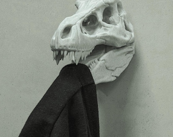 Hold My Coat Rex | Fun Dinosaur Coat Hanger, T-Rex Hook, Dino Wall Decor, Unique Gift, Kids Room Decor, Fun Household Item