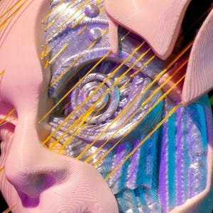 Android Sculpture | Unique 3D Printed Art | FDM Technology | Home Decor ...