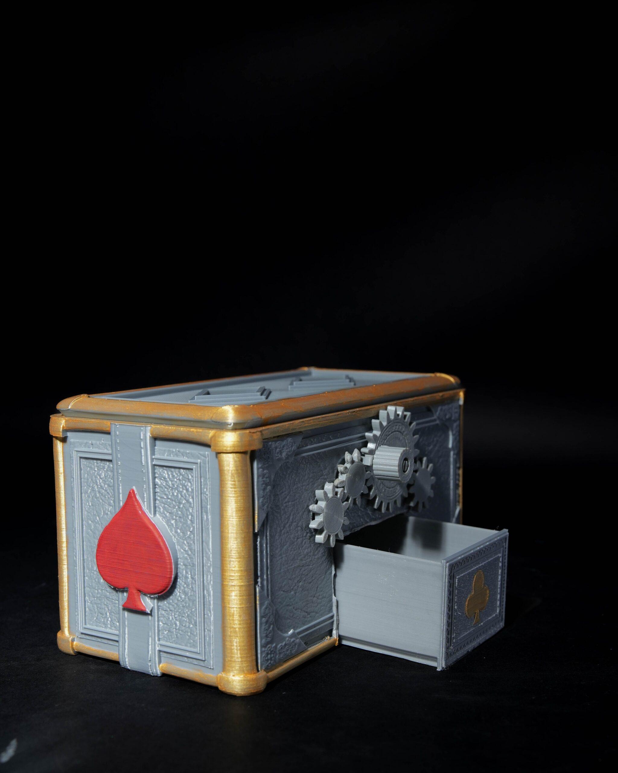Automaton Card Shuffler | Unique Casino Gadget | 3D Printed | Gambling Accessory | Home Game Night | Fun Gift