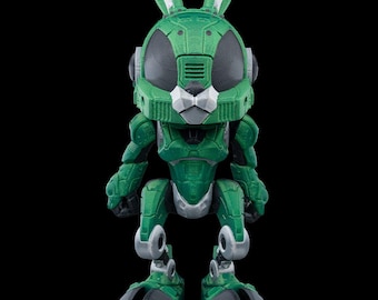 Rabbitbot - 3D Printed Robot Rabbit | Unique Toy Design, Animal Robotics, Fun Tabletop Game Companion, Kids Learning Tool | Gift for Tech