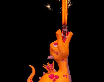 Dragon Cake Topper - 3D Printed Art | Fantasy Birthday Decor, Unique Party Decoration, Baby Shower Dragon, Cake Decor