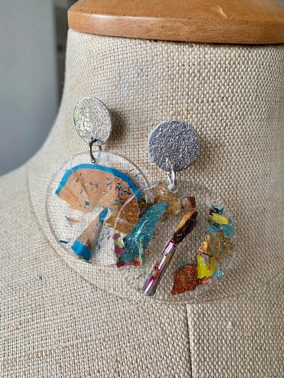 Resin earring best sale supplies