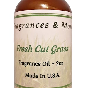 Fresh Cut Grass-Yankee Type Fragrance Oil for Soap Making, Candle Making and B&B products-  2 oz