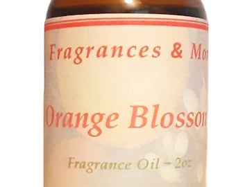 Orange Blossom 2 oz. fragrance oil. Soap and candle supplies. Cosmetic grade, uncut.  2 oz