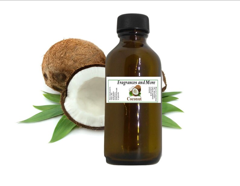 Coconut Fragrance Oil. 2 Oz. Soap Supplies Home Fragrances Etsy