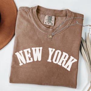 Vintage New York Shirt, NYC T-Shirt, beunruhigtes grafisches T-Shirt, Retro NY T-Shirt, Urban City Top, Hipster Kleidung, New York Geschenk