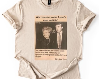 T-shirt anti-atout,Putain de chemise Trump,Putain d'Elon,Sweat-shirt anti MAGA,Je n'ai pas voté pour lui,Mangez les riches,Chemise anti-drapeau d'Atout,La maman de Trump