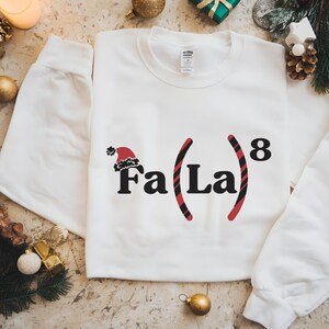 Christmas Math Teacher Sweatshirt,Math Fa La La Shirt,Funny Math Teacher Shirts Math Xmas Gift,Christmas Teacher Sweatshirt,Christmas Shirt
