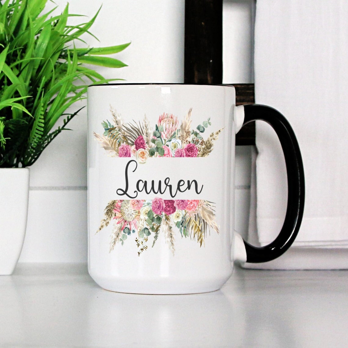 Personalized Coffee Mug Personalized Name Cup Beautiful Etsy