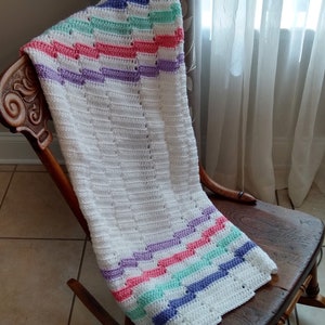 Zigzag Baby Blanket Pattern