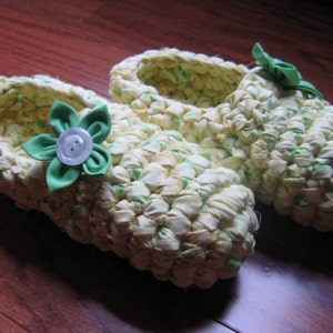 Rag Crochet Slipper Pattern for Adults image 3