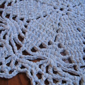 Rag Crochet Doily Rug Pattern image 3