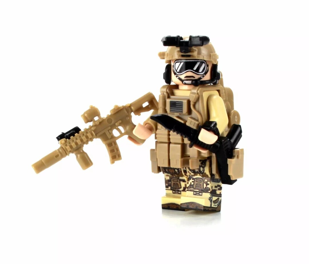 Battle Brick Seal Team Special Forces Custom Commando Made With Real  LEGO® Minifigure Australia