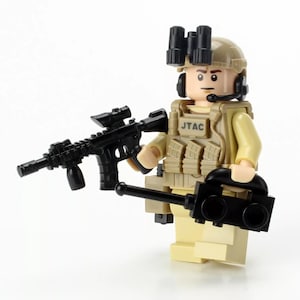 Battle Brick JTAC/CCT Air Force Special Forces Value minifig made w/ real LEGO® minifigure