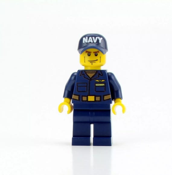 s Battle Brick Navy Seal Special Forces Diver Custom Minifigure