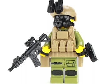 Battle Brick marine Expeditionary Unit (MEU) VBSS made with real LEGO® minifigure