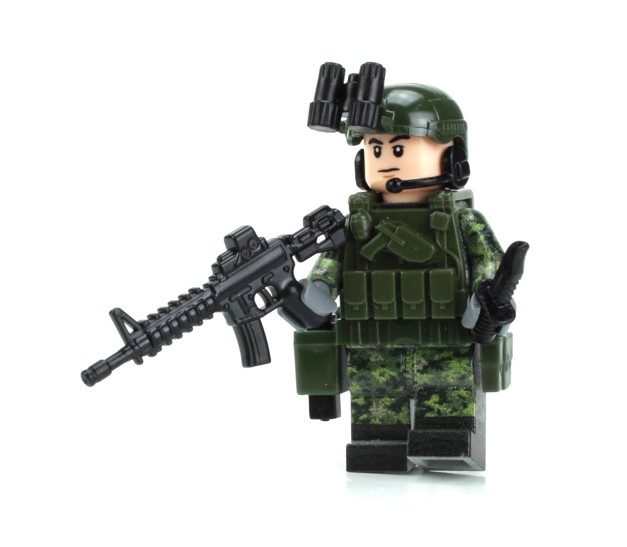 Battle Brick Custom Canadian Army Soldier Minifigure CADPAT Made