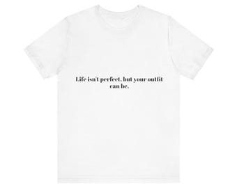 Inspirerend citaat uniseks jersey