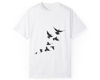 Unisex plaggfärgad t-shirt