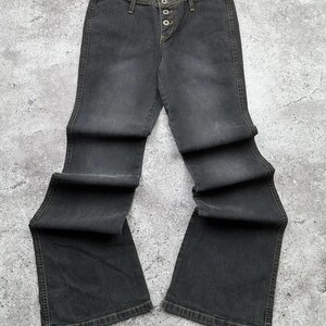Vintage Faded Flare Jeans