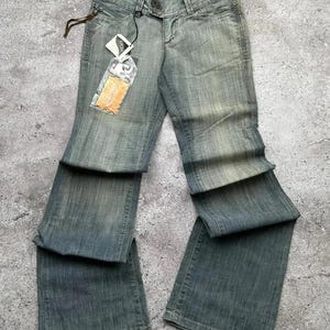 Vintage Faded Flare Jeans