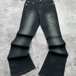 Vintage Faded Flare Jeans