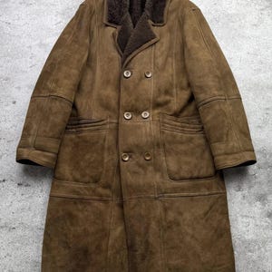 Vintage Real Sheepskin Coat