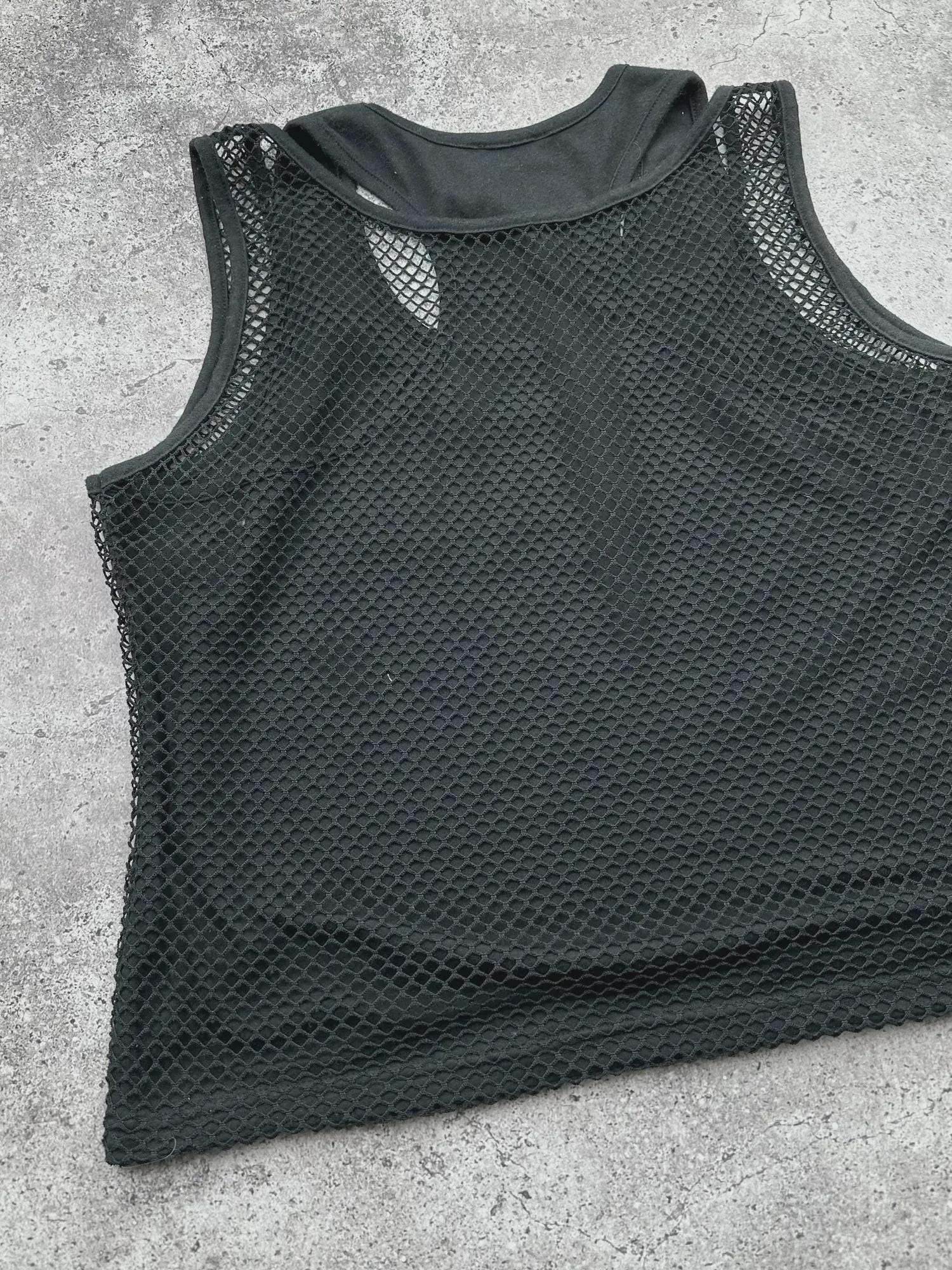 Vintage Mesh Tank Top - Etsy