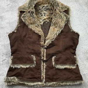 Vintage Faux Fur Vest