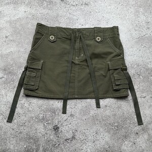Vintage Bondage Mini Skirt