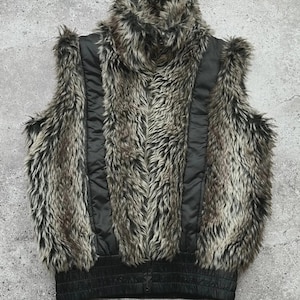 Vintage Faux Fur Vest