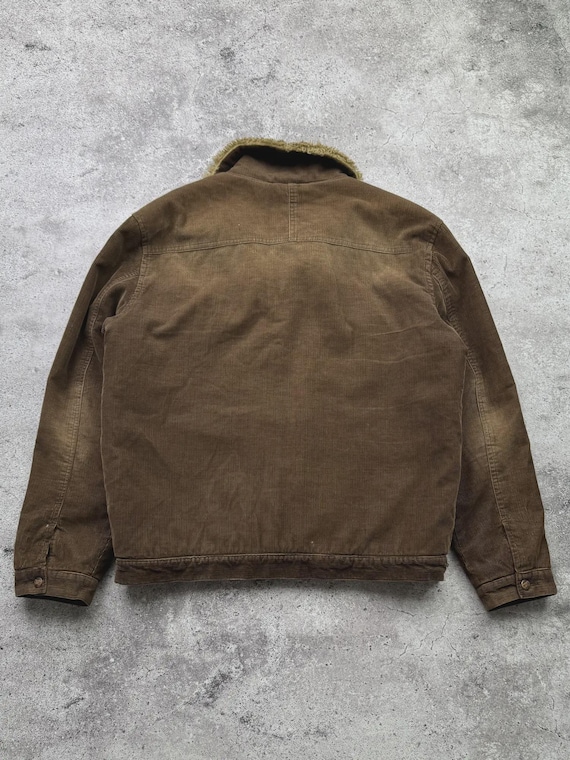 ジャケット・アウター vintage corduroy far jacket 90s Vintage Faded Corduroy Jacket - Etsy