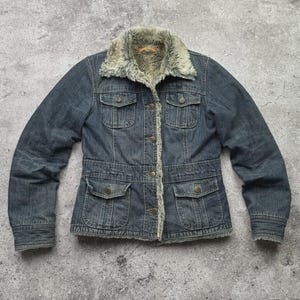 Vintage Cropped Denim Jacket