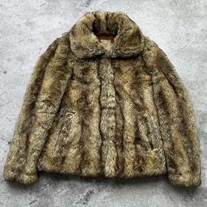 Vintage Faux Fur Coat