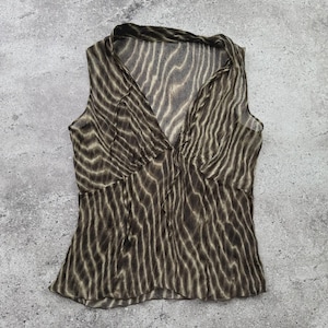 Vintage Mesh Silk Tank Top