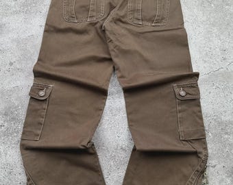 Vintage Cargo With Zipped Pants - Etsy