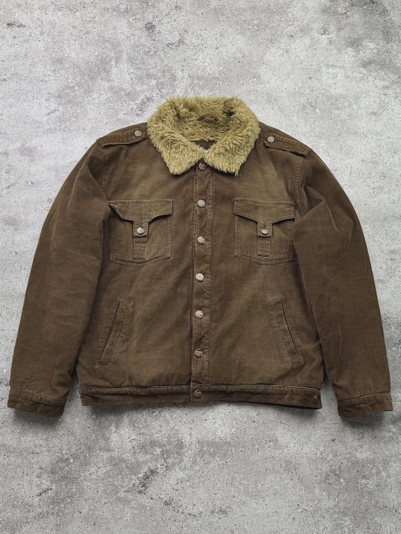 Vintage Faded Corduroy Jacket - Etsy