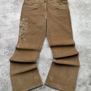 Vintage Corduroy Flare Pants