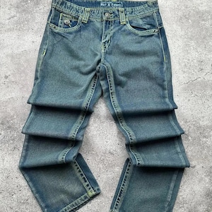 Vintage Faded Color Jeans