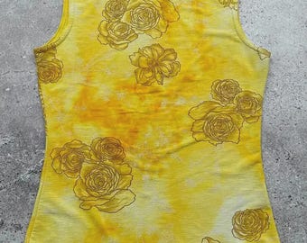 Vintage Printed Tank Top
