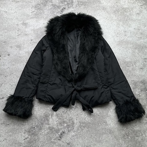 Vintage Jacket With Faux Fur Jacket