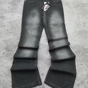 Vintage Faded Flare Jeans