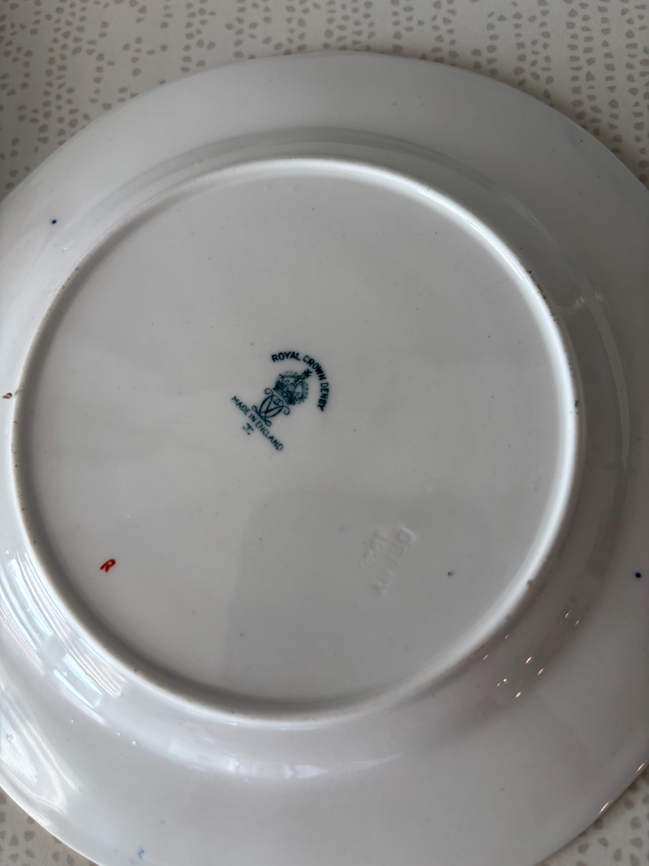 ロイヤルクラウンダービー チャイナ ブルーミカド プレート - Etsy 日本