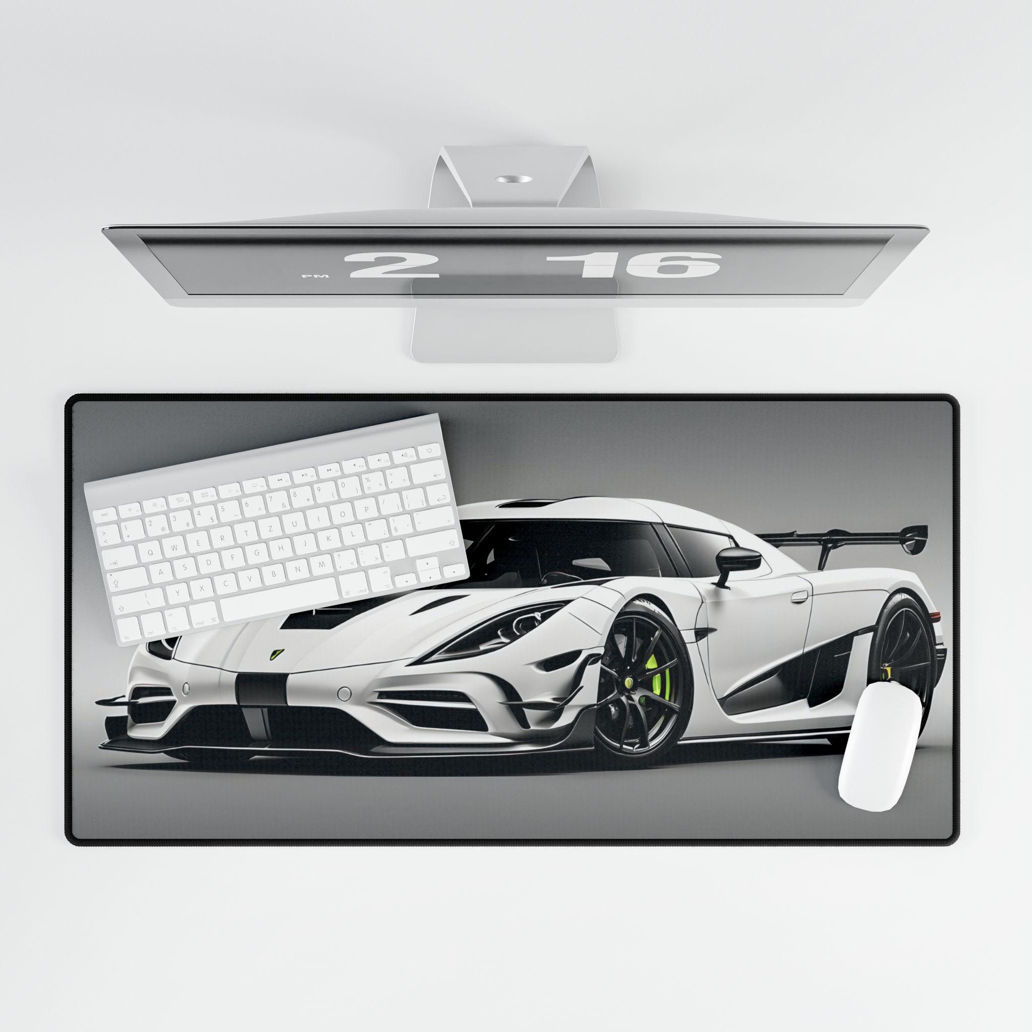 Koenigsegg Jesko Mousepad: Black and White Hypercar Desk Mat - Etsy