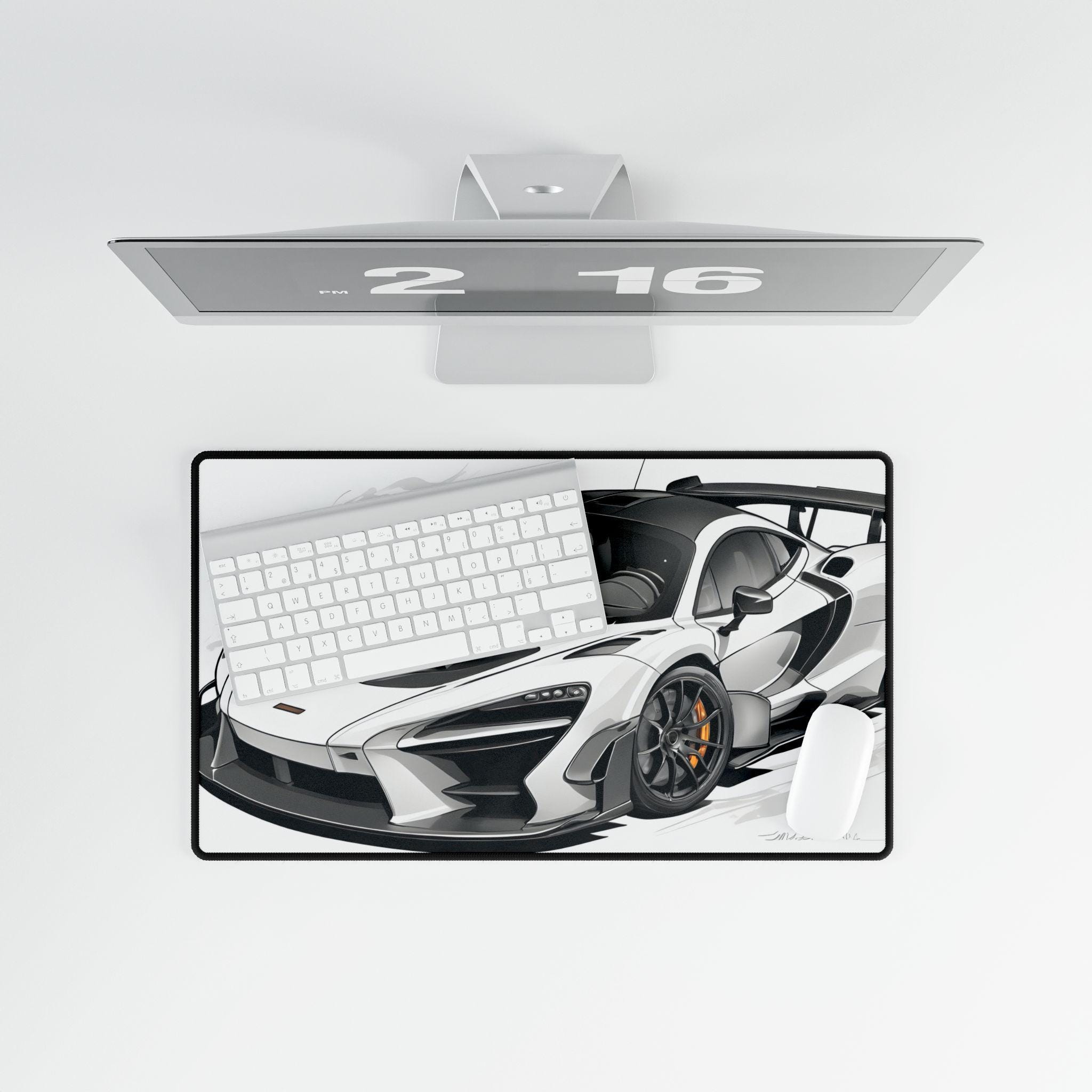 McLaren Senna マウスパッド 黒　純正 ORIGINAL OEM McLaren 720S Senna 570S Fully Electric MSO Memory