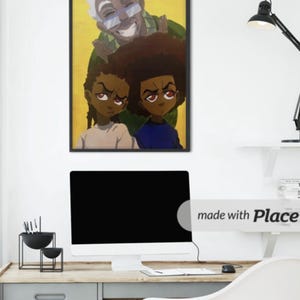 Family First, Boondocks original painting